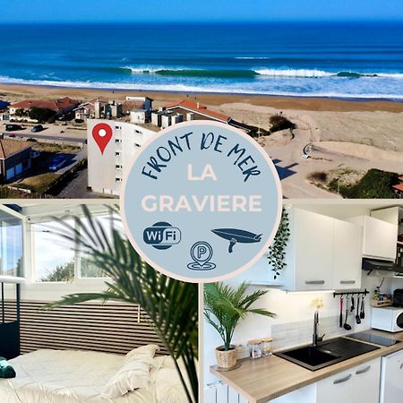 La Graviere, Cozy Studio Wifi & Parking 20M Ocean Surf Plage Soorts-Hossegor Exteriör bild